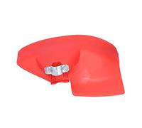 Guardia per tagliata a spazzole resistente in plastica forte facile installazione da parte del prato schermo per esterno per interni usa colore rosso 27,8 x 18 cm 198g