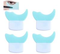 Guardia Scudo Mascara, Strumento Applicatore per Trucco per Ciglia a 4 Pezzi, Cuscinetti per Utensili Ausiliari 'Eyeliner, Cuscinetti per Il Trucco degli Occhi per Il Trucco degli Occhi