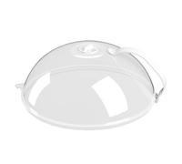 Guardia splash a microonde - Copertura a microonde con manico | Copertura Splatter | Copertura del da forno | Coperchio di cucina | Il coperchio riutilizzabile con prese d'aria a vapore