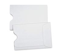Guardian 500 buste vuote per carte di credito, buste per carte di credito o buste per chiavi dell'hotel, buste scrivibili e stampabili