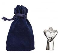 Guardian Angel Keepsake Figurina di angelo ricordo, argento, taglia unica