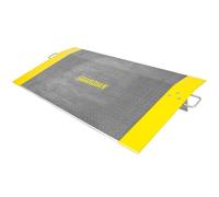 Guardian Piastra in alluminio con maniglie per il trasporto per martinetti per pallet, carrelli a mano, movimentazione materiali, 36" x 72" 8 libbre Capacità