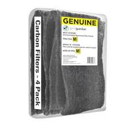 Guardian Technologies GermGuardian FLT47CB4 Filtro ai carboni attivi di ricambio per purificatore d'aria Germ Guadian AC4700BDLX, confezione da 4, confezione da 4