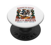 Guardianes del Desierto - Dia de los Muertos El Jefe PopSockets PopGrip Adesivo