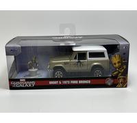 Guardiani Della Galassia Figura Groot 1973 Ford Bronco 1:32 Jada 34415 253223018