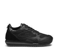 GUARDIANI scarpe sportive rialzo tacco sneakers taupe blu nero uomo PELLE