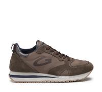 GUARDIANI scarpe sportive rialzo tacco sneakers taupe blu nero uomo PELLE