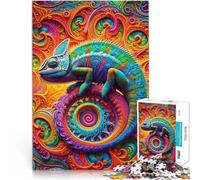 Guardiano Frattale della Luce Puzzle da 1000 pezzi per adulti Gioco intellettuale giocattolo Attività divertenti a casa, regali di compleanno, regali di viaggio, 38x26cm