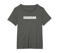 Guardiano Maglietta, Donna Plus-Size, Asfalto, 3X
