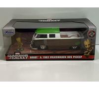 Guardians Of The Galaxy Groot E 1963 VW Bus Pick Up 1:24 Jada 31202