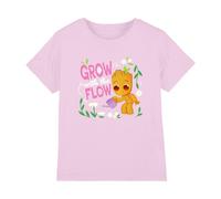 Guardians Of The Galaxy Grow With The Flow Maglietta Groot Fiori (TV14951)