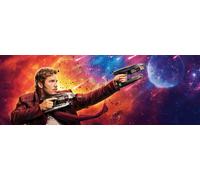 GUARDIANS OF THE GALAXY VOLUME 2 POSTER BANNER CHRIS PRATT ZOE SALDANA GUNN