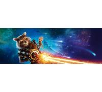 GUARDIANS OF THE GALAXY VOLUME 2 POSTER BANNER CHRIS PRATT ZOE SALDANA GUNN