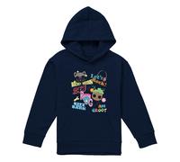 Guardians Of The GalaxyFelpa con Cappuccio Rocket e Groot Adesivi (TV24097)