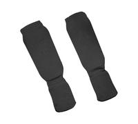 Guardie intepts Tibia Nero Opaco | Attrezzatura Kickboxing Thai imbottita