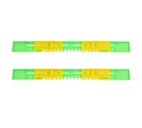 Guardie scorrevoli per porte ad ape 2 pezzi con ingresso alveare riduttore portone apicoltura anti-escape telai sfiati (41 cm)