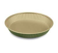 Guardini Bnat, Stampo Crostata 28cm, Acciaio con rivestimento antiaderente a base di Cera di Carnauba, Colore verde/beige