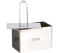 Guardini Accessori, Coppapasta rettangolare con stantuffo 9x5cm, Acciaio inox, Colore argento