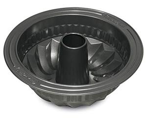 Guardini Elite, Stampo Budino con cono 23cm, Acciaio elevato spessore con rivestimento antiaderente performante, Colore grigio