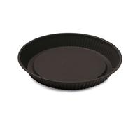 Guardini Gardenia, Confezione con 4 crostatine Ø12cm, Acciaio con rivestimento antiaderente, Colore nero