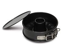 Guardini Gardenia, Tortiera apribile 2 fondi 12cm, Acciaio con rivestimento antiaderente, Colore nero