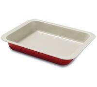 Guardini Keramia Lasagnera, Acciaio, Rosso, 24x32x5 cm