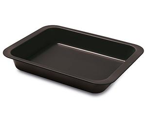 Guardini, Lasagnera 24x32 cm, Acciaio con rivestimento antiaderente, Nero, Made in Italy, Linea Arianna