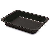 Guardini, Lasagnera 24x32 cm, Acciaio con rivestimento antiaderente, Nero, Made in Italy, Linea Gardenia