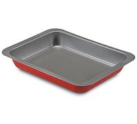 Guardini, Lasagnera 24x32 cm, Acciaio con rivestimento antiaderente, Rosso e Grigio, Made in Italy, Linea Rossana