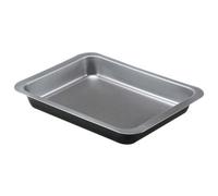 Guardini, Lasagnera 24x32 cm, Acciaio con rivestimento antiaderente, Nero e Argento, Made in Italy, Linea Silver Elegance