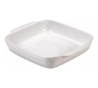 Guardini Ceramica, Pirofila quadrata piccola 18x16 cm, ceramica, Colore bianco