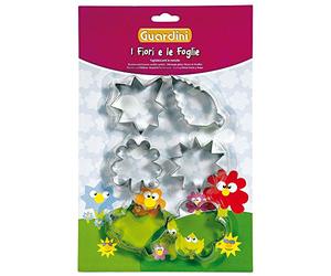 Guardini Set 6 Tagliabiscotti I Fiori e Le Foglie
