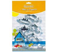 Guardini Set 6 Tagliabiscotti Mezzi di Trasporto