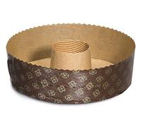 Guardini Monouso, 3 stampi ciambella Ø20cm, carta da forno, Colore beige