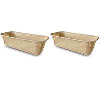 Guardini, Set di 8 stampi rettangolari 19x9 cm, Ideali per friggitrice ad aria, Carta antiaderente, Monouso, Made in Italy, Linea Air Fryer