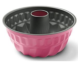 Guardini Smart Colors Stampo Budino con Cono, Acciaio, Rosa, 23x23x12 cm