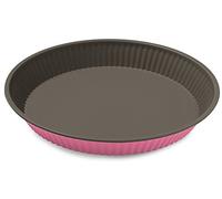 Guardini Smart Colors Stampo Crostata, Acciaio, Rosa, 28x28x4.2 cm