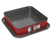 Guardini, Stampo apribile quadrato 24x24 cm, Fondo Salvagoccia, Acciaio con rive