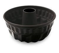 Guardini Gardenia, Stampo Budino con cono 23cm, Acciaio con rivestimento antiaderente, Colore nero