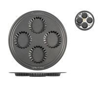 GUARDINI Stampo Crostata Da 4 Posti Elite Antiaderente Cm 10