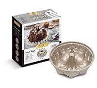 Guardini, Stampo per torte Lily Flower Ø 23,5 cm, Alluminio pressofuso, Champagne e Bronzo, Linea Sweet Magic