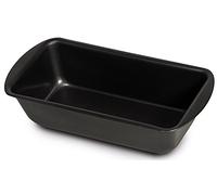 Guardini Gardenia, Stampo Plumcake 21x10cm, Acciaio con rivestimento antiaderente, Colore nero