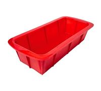 Guardini Juliette, Stampo Plumcake 24x13cm, Silicone alimentare, Colore rosso