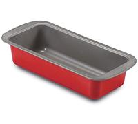 Guardini, Stampo plumcake 25x11 cm, Acciaio con rivestimento antiaderente, Rosso e Grigio, Made in Italy, Linea Rossana