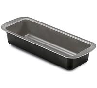 Guardini, Stampo plumcake 30x11 cm, Acciaio con rivestimento antiaderente, Nero e Grigio, Made in Italy, Linea Happy Hour