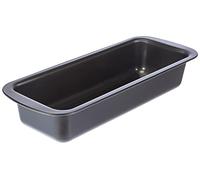 Guardini Gardenia, Stampo Plumcake 30x11cm, Acciaio con rivestimento antiaderente, Colore nero