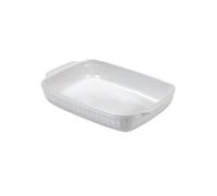 Guardini C00TC7 Pirofila rettangolare grande 36x24 cm, Ceramica, Bianco