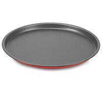 Guardini, Teglia pizza Ø 32 cm, Acciaio con rivestimento antiaderente, Rosso e Grigio, Made in Italy, Linea Rossana