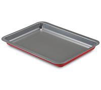 Guardini Rossana 2.0, Teglia Rettangolare 32x37cm, Acciaio con Rivestimento Antiaderente, Colore Rosso/Grigio, Inossidabile