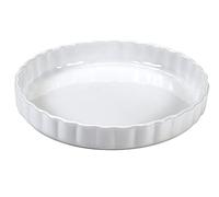Guardini C00L12 - Tortiera in ceramica, Bianco, Diametro 29 cm, Altezza 4.5 cm